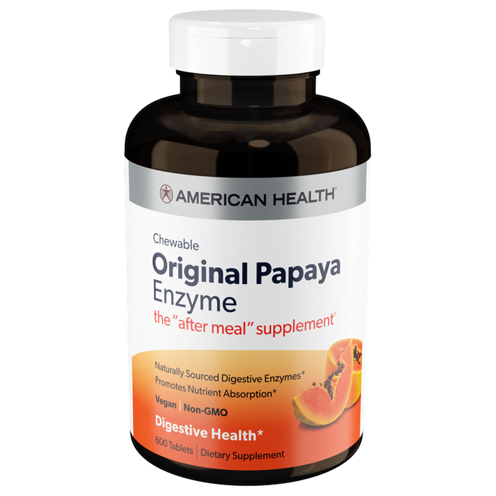 American Health Chewable Original Papaya Enzyme 250 Chwbls