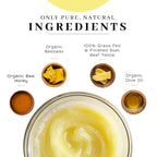 Vanman's Tallow and Honey Balm features organic ingredients like beeswax, honey, and olive oil. Verified by CuratCart.