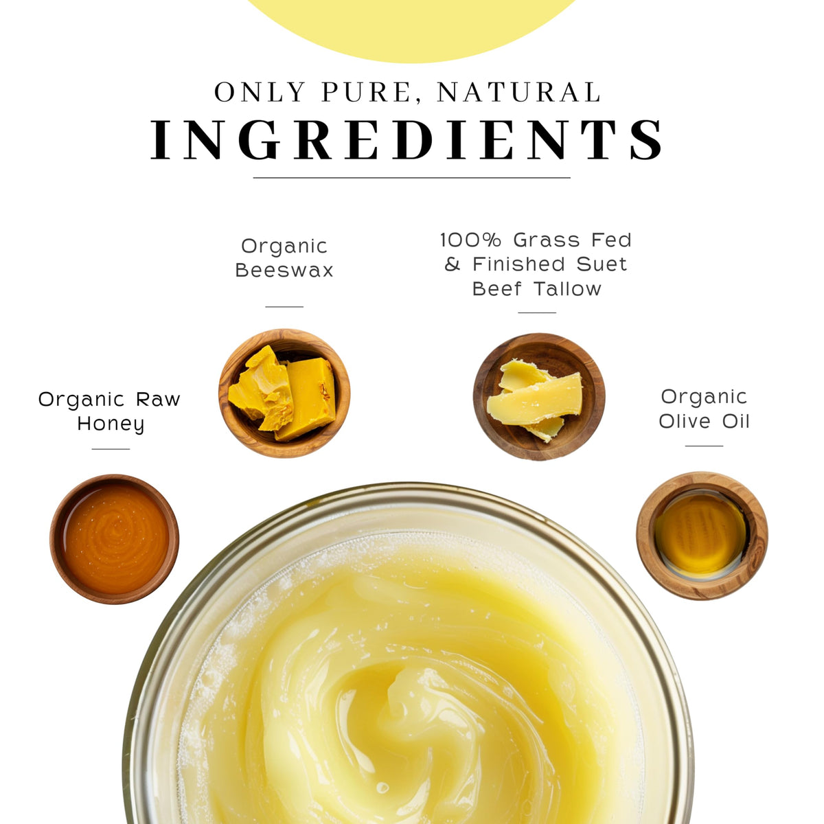 Vanman's Tallow and Honey Balm features organic ingredients like beeswax, honey, and olive oil. Verified by CuratCart.