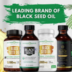 MNO Black Seed Oil Capsules 2000mg High TQ, 60 Count, Cold Pressed Supply | Organic cold pressed black cumin oil capsules with high TQ for immune & joint support, 1 month supply, 60 count