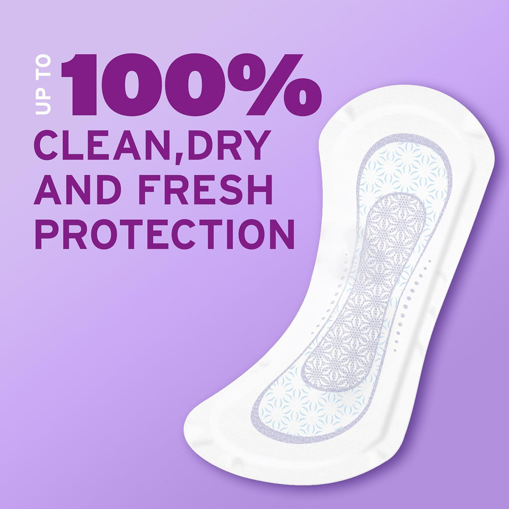 Buy now Poise Daily Liners, Incontinence Panty Liners for Bladder Leaks, 2 Drop Very Light Absorbency, Regular Length, 48 Count of Pantiliners, Packaging May Vary at indiglob india