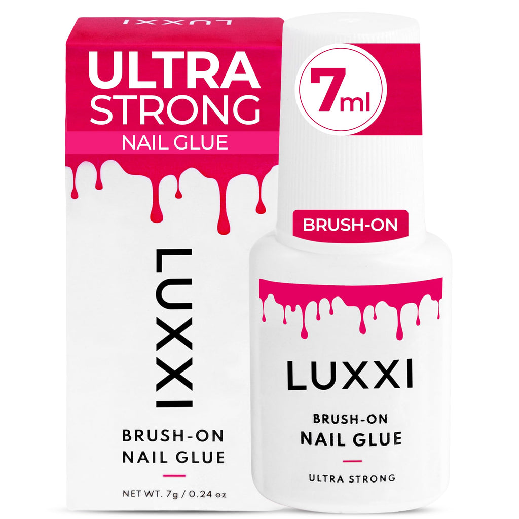 Brush On Nail Glue for Press On Nails, Quick Dry Ultra Strong - 7ml | Quick Dry, Ultra Strong