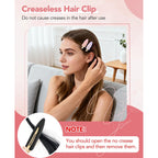 Amizo 8 Pcs No Crease Hair Clips for Makeup and Styling for Women and Girls
