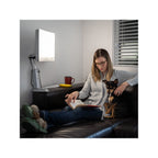 Carex Day-Light Classic Plus Sunlight Therapy Lamp - 10000 LUX Therapy Lamp at 12 Inches, LED Bright White Light with Adjustable Height and Brightness Levels for Mood, White