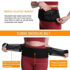 Buy now Paskyee Sacroiliac Joint Belt for Women and Men That Alleviates Sciatic, Pelvic, Lower Back, Hip and Sacral Nerve Pain, Breathable Si Belt, Trochanter Brace at indiglob india