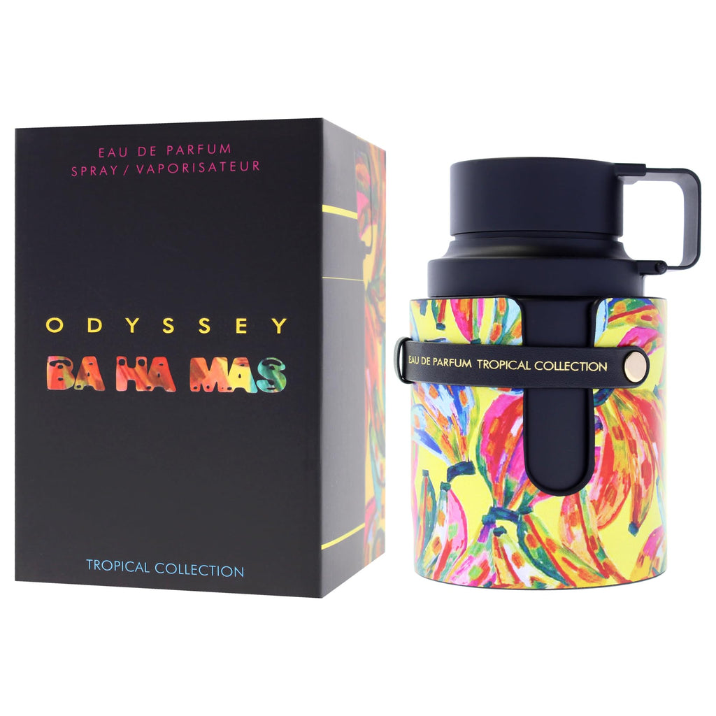 Armaf Odyssey Ba Ha Mas Tropical Collection – Fruity, Aquatic, Woody – Eau de Parfum Spray Long-Lasting Fragrance for Unisex, 3.4 Ounce / 100 ml
