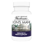 Host Defense Lion's Mane, Brain Health & Focus Support, 120 Capsules | Brain Health Support Supplement to Aid Mental Clarity, Focus, and Memory Function, Immune System Support, 60 Servings