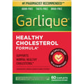 Garlique Garlic Extract Supplement, Healthy Cholesterol Formula, Odorless & Vegan, 60 Caplets