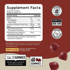 Sugar-Free Cinnamon Gummies, Ceylon Cinnamon & Cassia, 20:1 Extract, Vegan