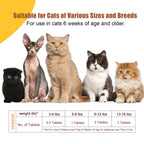 Dewormer for Cats & Kittens Broad Spectrum Cat Dewormer for Tapeworms,Hookworms & Roundworms