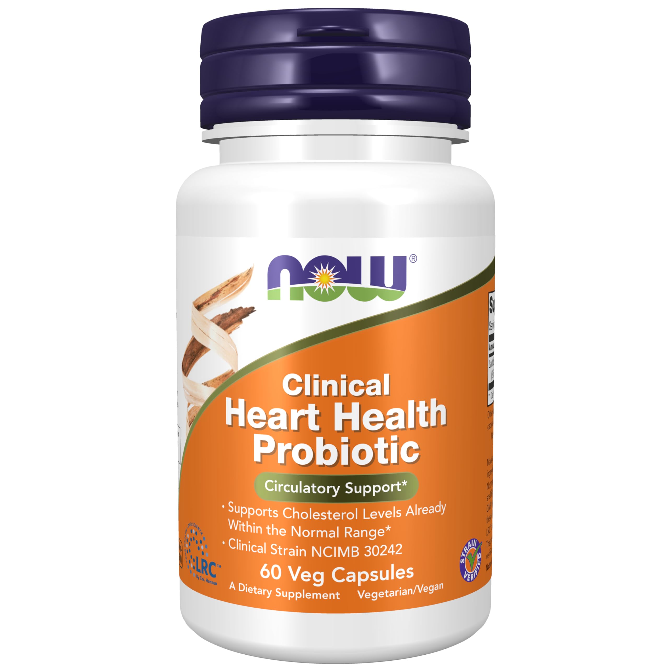 Buy now Now Foods Clinical Heart Health Probiotic - 60 Veg Capsules at indiglob india