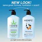 Buy now HEMPZ Triple Moisture Body Moisturizer, 17 Oz â€“ Hydrating Lotion Rich with Minerals, Vitamin C, & Hempseed Oil to Nourish & Repair Extremely Dry or Sensitive Skin for Body at indiglob india