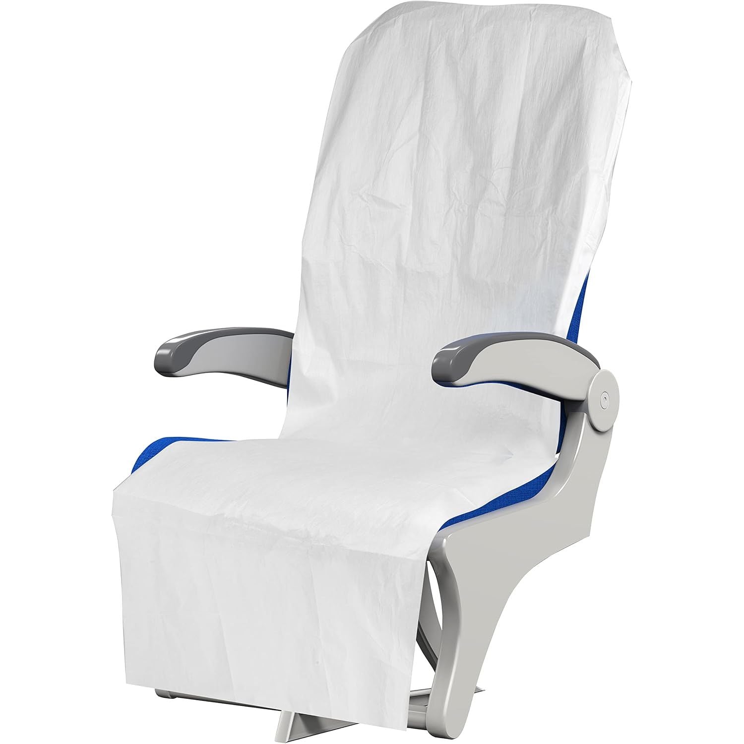 Buy now Disposable Airplane and Public Seat Covers (6 pack) - Individually Wrapped Travel Ready Protector Covers seats in Planes, Restaurants, Public Transportation, and More! - Fits Snugly Over ANY Seat Default at indiglob india
