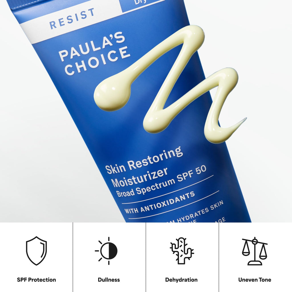 Paula's Choice RESIST Skin Restoring Moisturizer SPF 50, 2 Fl Oz