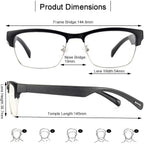 Buy now Smart Glasses Bluetooth-Audio Glasses for Men Women with Alexa, Built-in Mic, Blue Light Filter&Polarized Lenses for All Smart Devices Voice Assistant at indiglob india