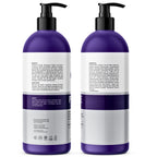 Rosemary Purple Shampoo & Purple Hair Mask Conditioner Set, Sulfate-Free