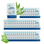 Snugell Unscented Individual CPAP Mask Wipes – Travel-Friendly 40-Pack– Lint & Alcohol-Free,Skin-Safe with Aloe Vera– Perfect for Convenient, Hassle-Free Cleaner & Sanitizer of CPAP Masks & Equipment