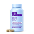 Love Wellness Bye Bye Bloat | Digestive Enzymes | 30-Day Supply | Capsules | Digestive enzyme supplement, Contains fenugreek and dandelion , Dietary supplement, Easy to take, 60 capsules