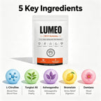 Lumeo Eros Gummies - 60 Gummies, Support for Active Men