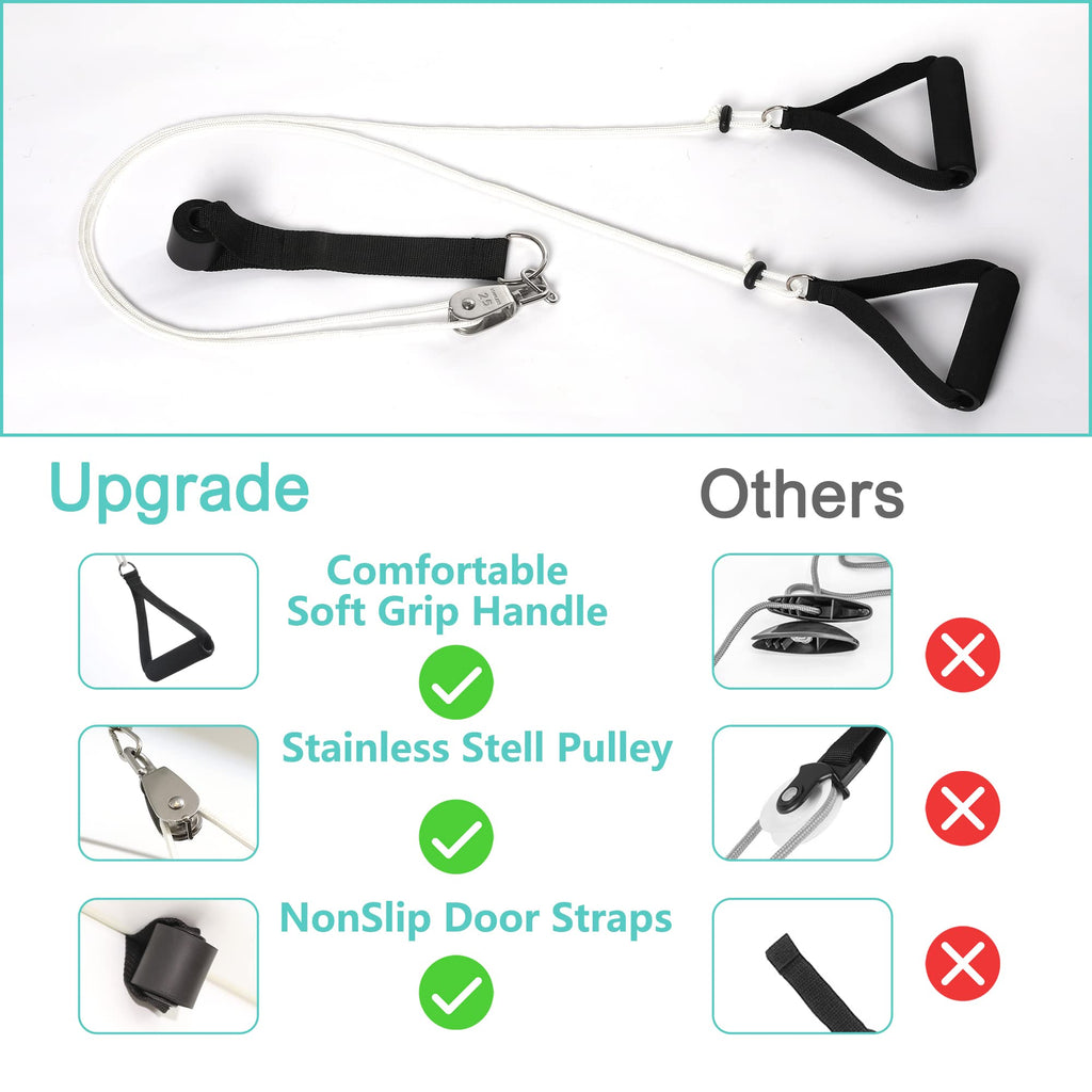 Shoulder Pulley for Physical Therapy, Over The Door Pulley System