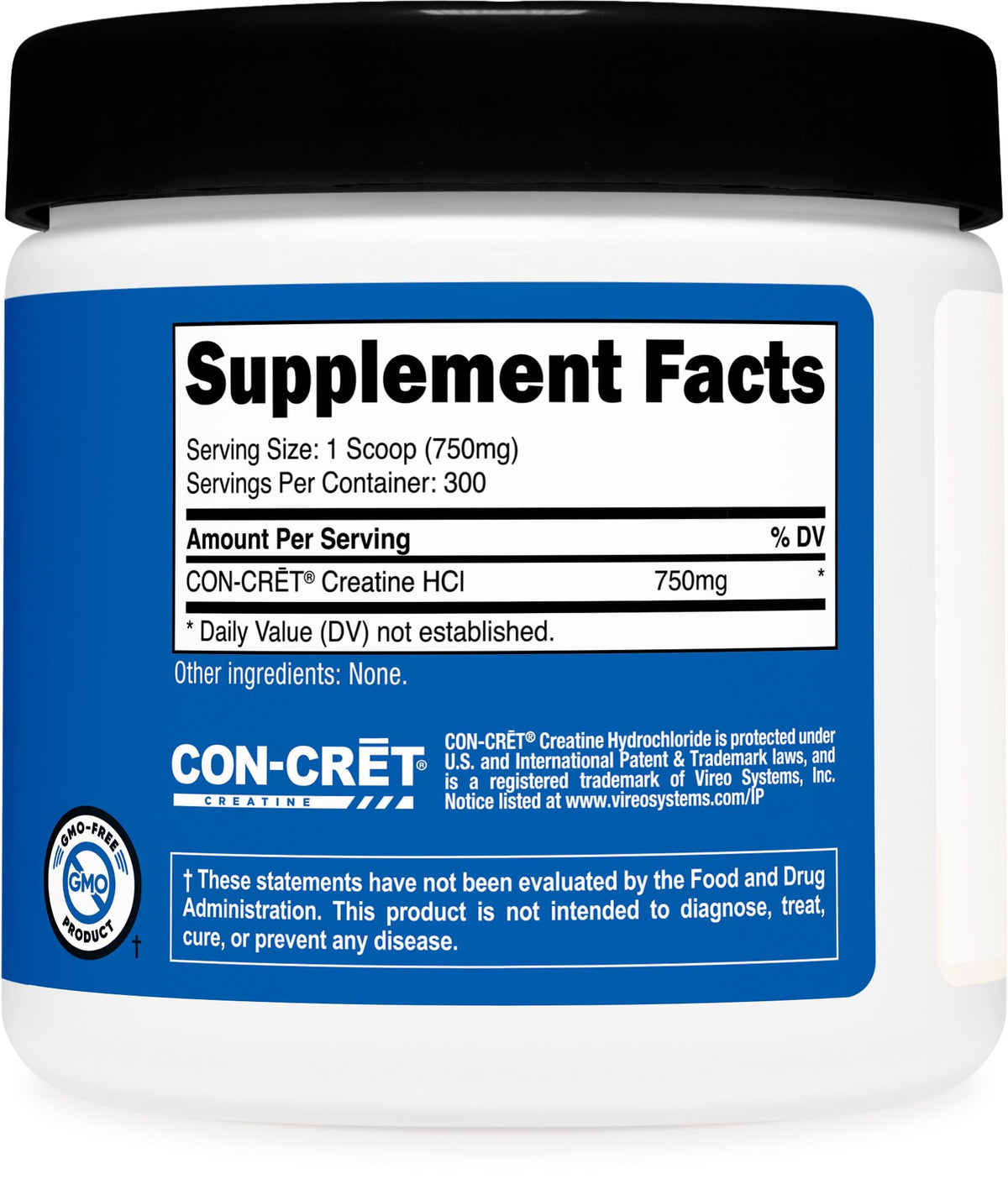 Nutricost Creatine HCl Powder (8 OZ) Made with CON-CRET Creatine