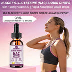 NAC Supplement N-Acetyl Cysteine 1000mg, Fast Absorb Liposomal Nac Drops