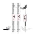 Lash Cluster Glue, Waterproof Bond and Seal Lash Glue, Black - 10ml | Strong Hold 3-7days, Latex-free & Formaldehyde-free, Waterproof, For Cluster/ Individual/ Strip Lashes, Easy to Use