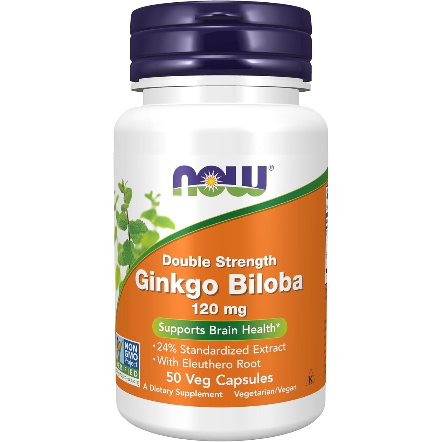 Buy now NOW Supplements, Ginkgo Biloba 120 mg, Double Strength, Non-GMO Project Verified, 200 Veg Capsules 50 Count (Pack of 1) at indiglob india
