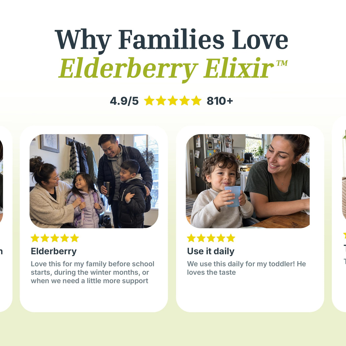 Dr. Green Mom Elderberry Syrup Organic — Elderberry Elixir for Babies, Toddlers & Kids — Cold & Flu Organic Liquid Drops — No Honey — High Potency — Newborn Infant Immune Support & Boost — 4 fl. oz