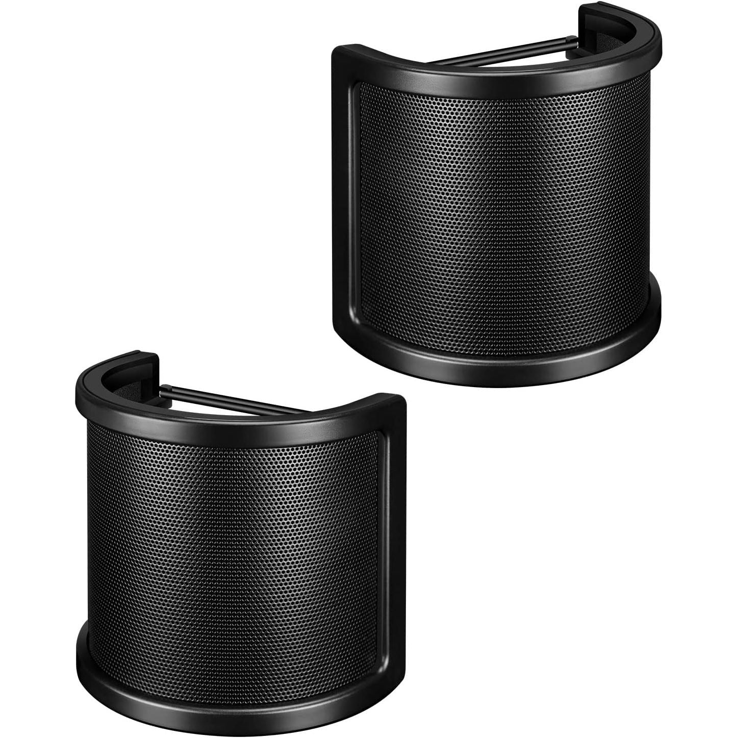 Buy now Aokeo Pop Filter, [Upgraded Three Layers] Metal Mesh & Foam & Etamine Layer Microphone Windscreen Cover Handheld Mic Shield Mask,Microphone Accessories for Vocal Recording,YouTube Videos,Streaming B-7B at indiglob india