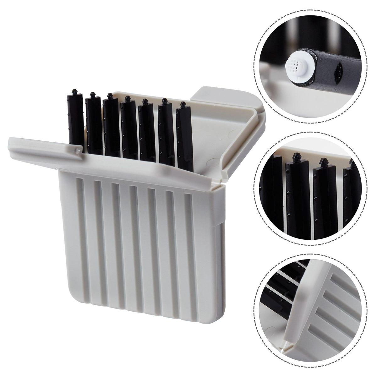 GENUINE ORIGINAL GREY PACK (10 Packs) Phonak Wax Traps (80 Units) Widex,Unitron,Phonak