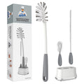 MR.SIGA Water Bottle Brush Cleaning Set with Storage Holder