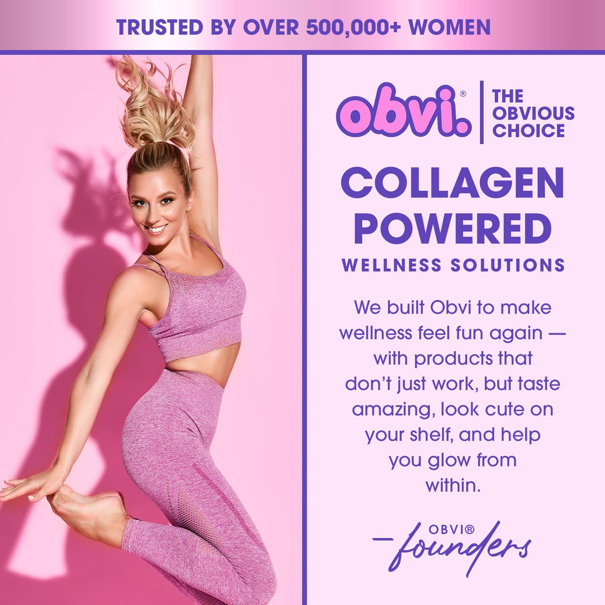 Obvi Collagenic Burn | Hydrolyzed Collagen Peptides + Green Tea Extract Supplement | Supports Metabolism & Daily Wellness | with Biotin, B12 & BioPerine | 30 Servings | 120 Capsules