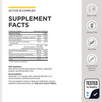 Integrative Therapeutics Active B-Complex - Cellular Energy & Heart Health Support with Vitamins B2, B6 & B12* - Supports Nervous & Immune Systems* - Third-Party Tested - 60 Capsules (30 Servings)