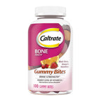 Caltrate Gummy Bites 600 Plus D3 Vitamin D and Calcium Supplement, 50 Count | Highest Level of Vitamin D3, Maximizes Calcium Absorption to Support Strong Bones and Daily Function