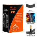26" Heavy Duty Bike Tubes 26x1.75/1.95/2.0/2.10/2.125/2.25 (45/57-559) 26 Bicycle Tubes Premium Butyl Rubber Compatible with Road,Gravel,Mountain Bike Tire Tubes Schrader Valve AV48mm 2-PCS