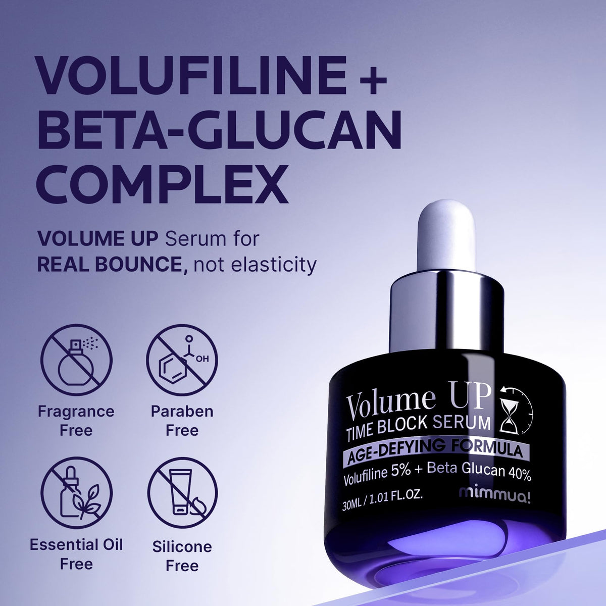 Volume UP Time Block Serum | Volufiline & Beta Glucan Complex