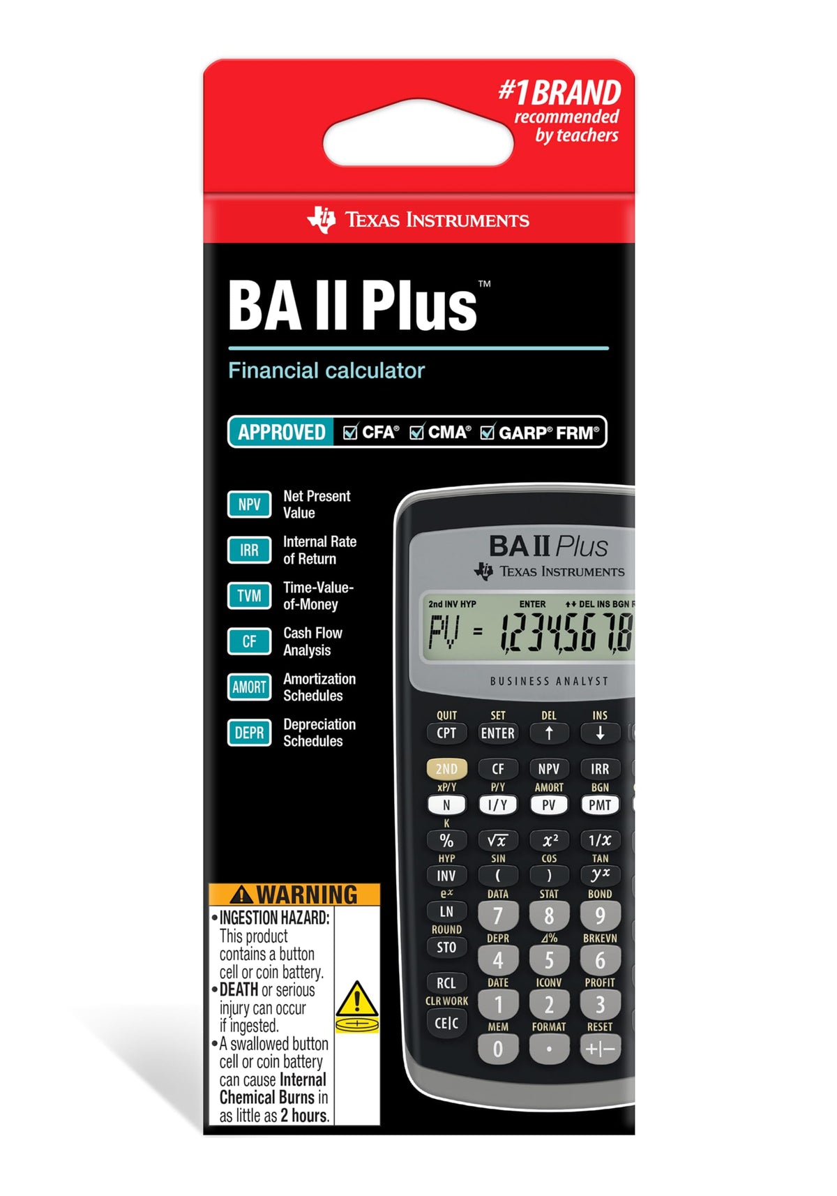 BA II Plus Financial Calculator
