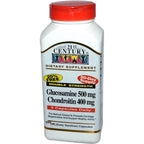 Buy now 21st Century Glucosamine Chondroitin 500/400mg - Double Strength, cp 150 Count at indiglob india