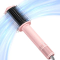 TYMO 4.0 Hair Blow Dryer Brush - Lightweight 3X Faster Drying 5-in-1 Ionic Blowout Hair Dryer Brush Adds Shine, Volume & Fullness for Smooth, Anti-Frizz Straight, Curl & Blowout Styles, Metal Grey