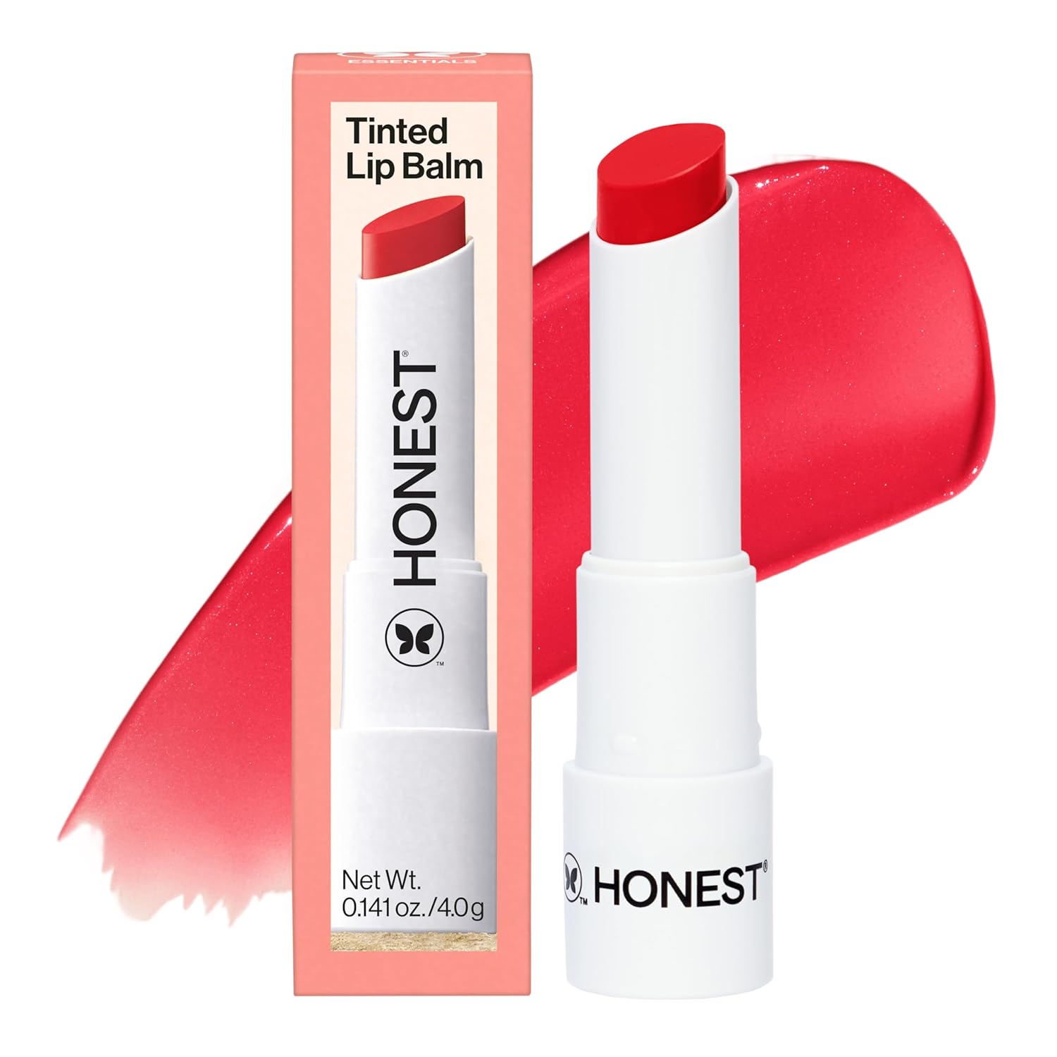 Buy now Honest Beauty Moisturizing Vegan Tinted Lip Balm | Antioxidant-rich Acai Extracts + Avocado Oil | Paraben Free + Cruelty Free | Summer Melon Blood Orange at indiglob india