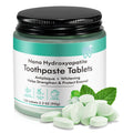 Toothpaste Tablets 150P-Nano Hydroxyapatite Toothpaste Chewable Toothpaste Tablets for Sensitive Teeth,Flouride&Plastic Free Friendly Travel Tabs,Whitening Teeth&Freshens Breath
