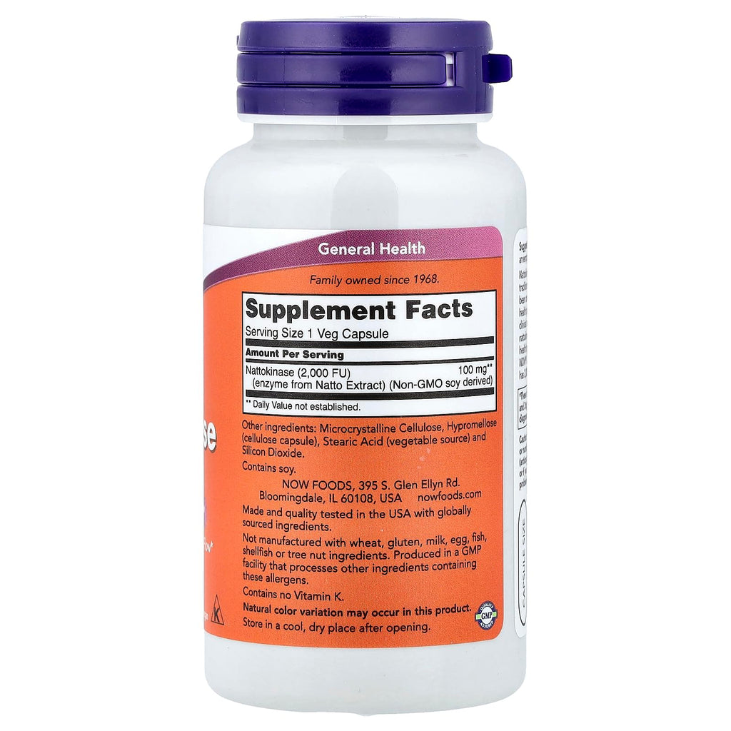 Buy now Nattokinase 100 mg 120 VegiCaps at indiglob india