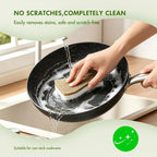 SetSail Natural Kitchen Sponges, 12 Pack Biodegradable Dish Sponges