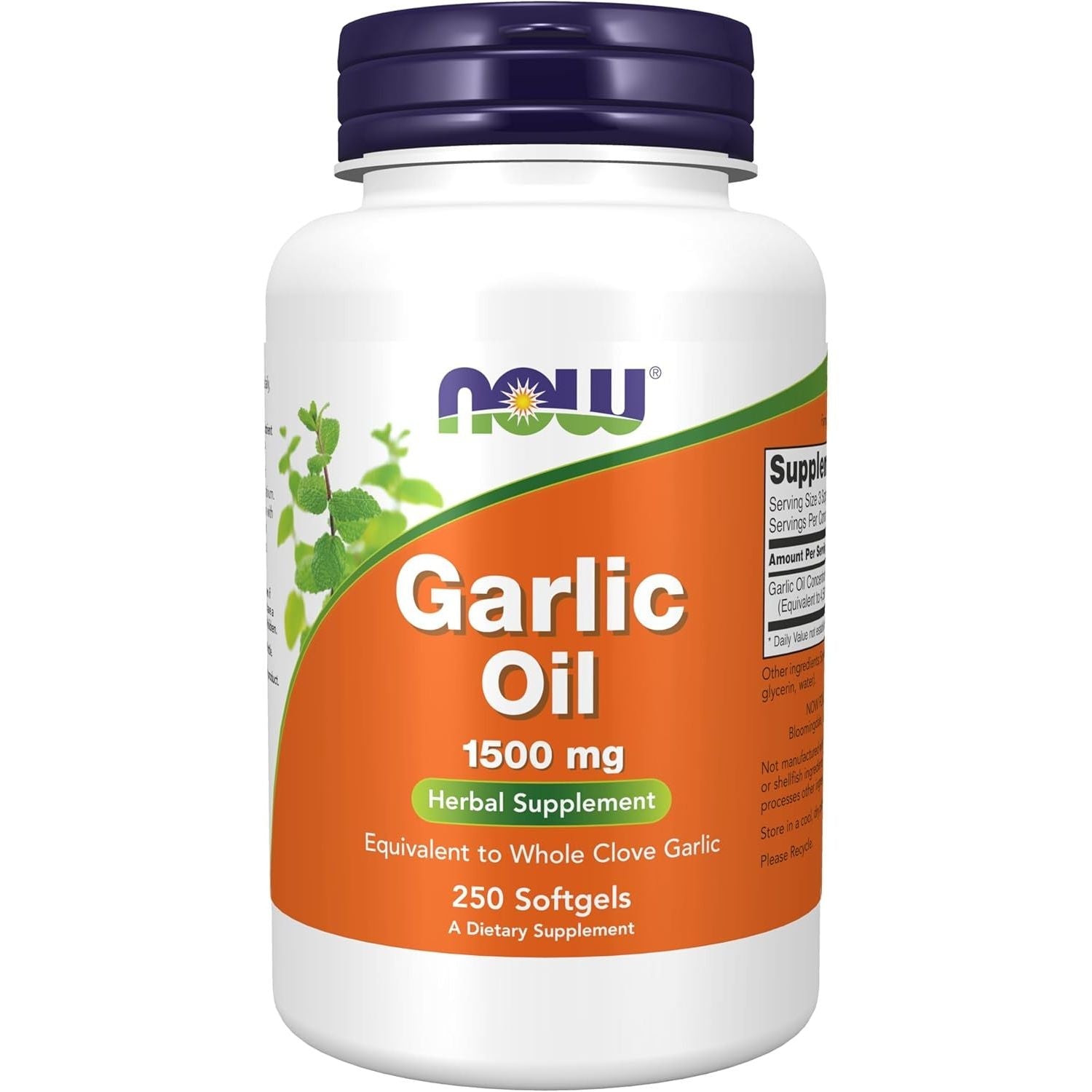 Buy now NOW Foods Supplements, Garlic Oil 1500 mg, Serving Size Equivalent to Whole Clove Garlic, 100 Softgels 250 Count (Pack of 1) at indiglob india