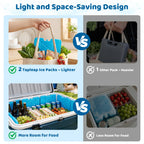 Large Ice Packs for Coolers (4Pcs) - 13 x 10 inch, 6Lb