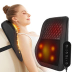 AERLANG Cordless Neck and Back Massager with Heat, 3D Shiatsu Kneading Pillow, 4 Massage Nodes & Bi-Directional Deep Tissue Massage for Neck/Shoulders/Back, Ideal Gift for Women & Men
