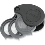 Buy now Carson TriView 5x/10x/15x Folding Loupe Magnifier with Built-in Case, 3-in-1 Portable Loupe Magnifying Glass - Adjustable Magnification, Great for Jewelry (TV-15) Default at indiglob india