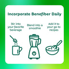Benefiber On The Go Prebiotic Fiber Supplement Powder for Digestive Health, Daily Fiber Powder, Unflavored Powder Stick Packs - 36 Sticks (Pack of 2)