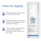 EltaMD AM Restore Daily Lightweight Facial Moisturizer | Smoothes, Hydrates, Brightens, and Tones, Made with Hyaluronic Acid and Niacinamide, For Acne-Prone and Sensitive Skin